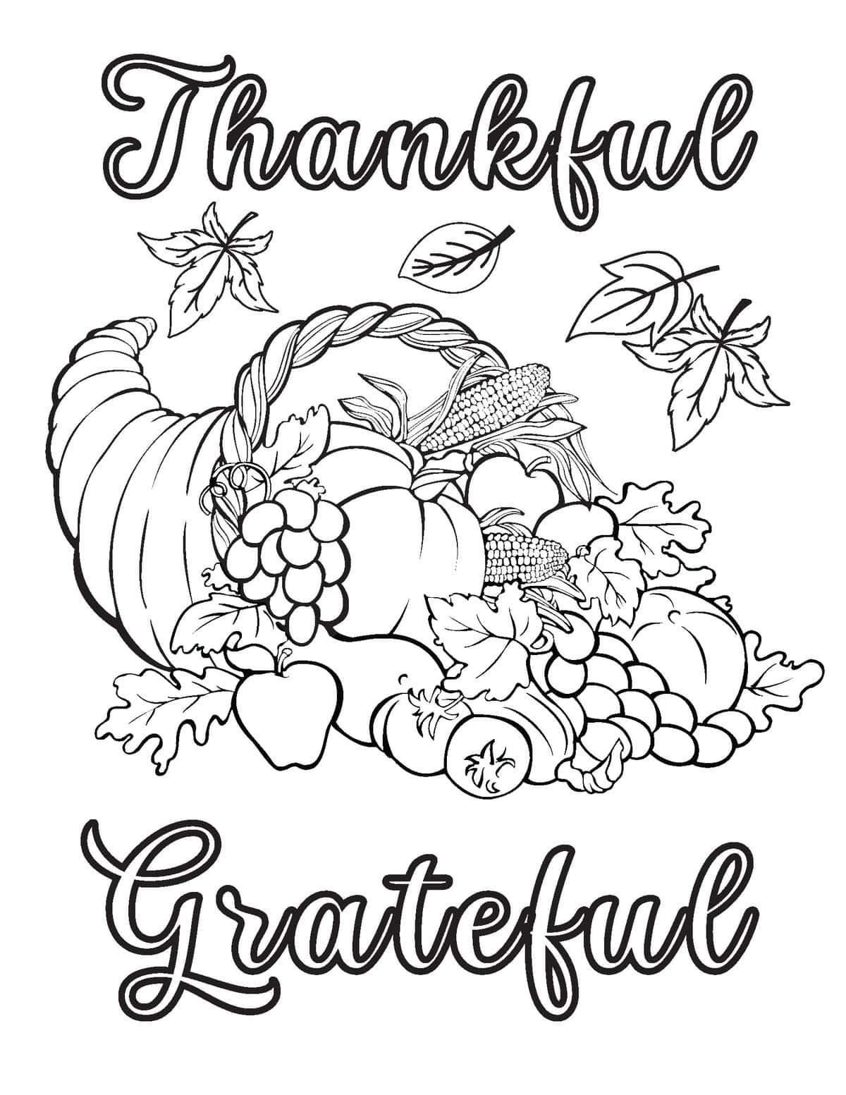 45 free thanksgiving coloring pages for kids and adults - prudent